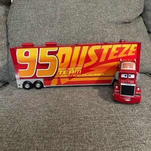 Disney Pixar Cars Mack Hauler Truck Vehicle Lights Sounds